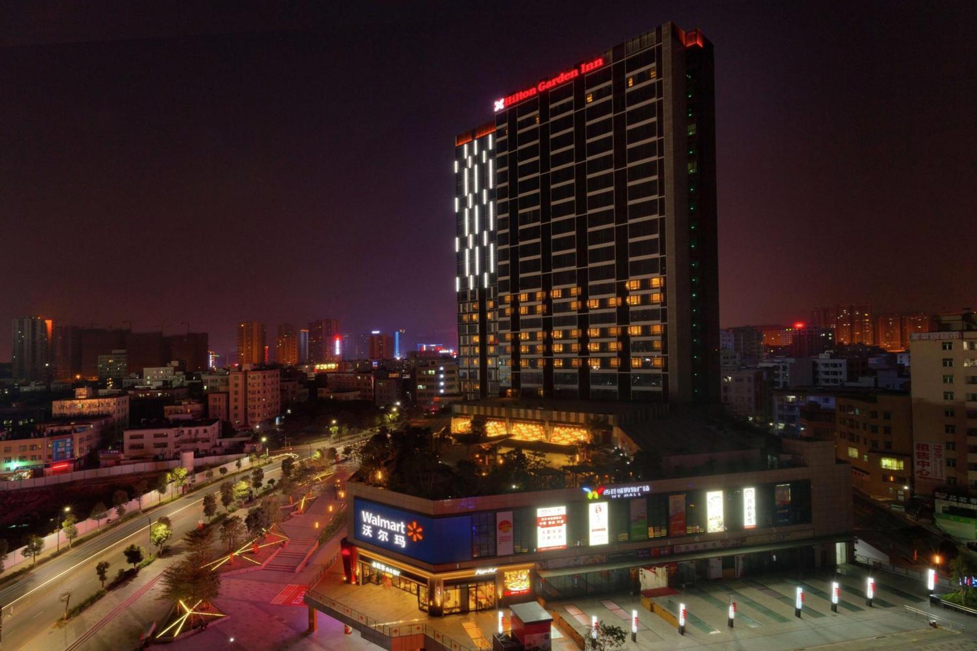 Hilton Garden Inn Shenzhen Bao'An Exterior foto